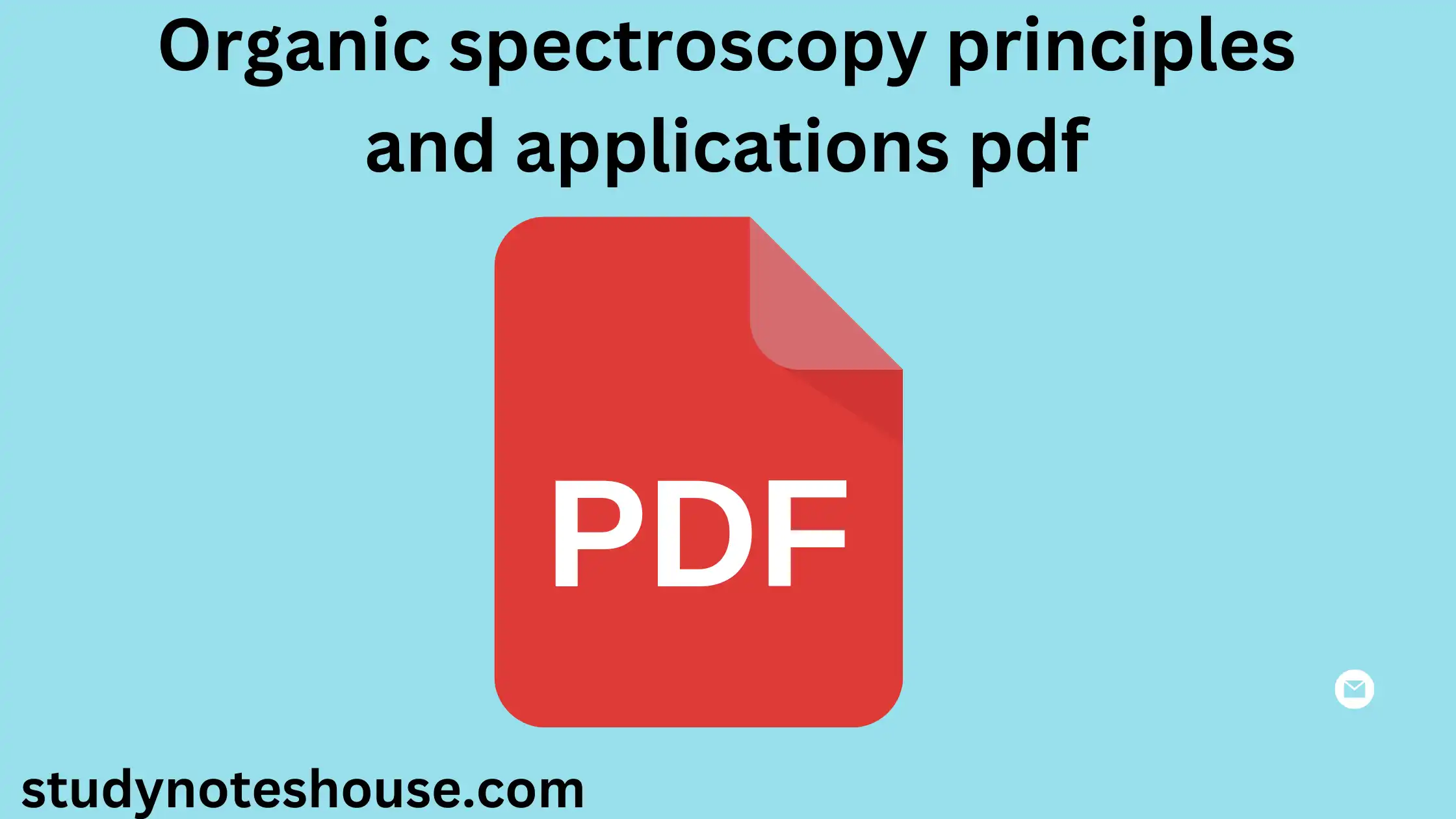 Organic spectroscopy principles and applications pdf