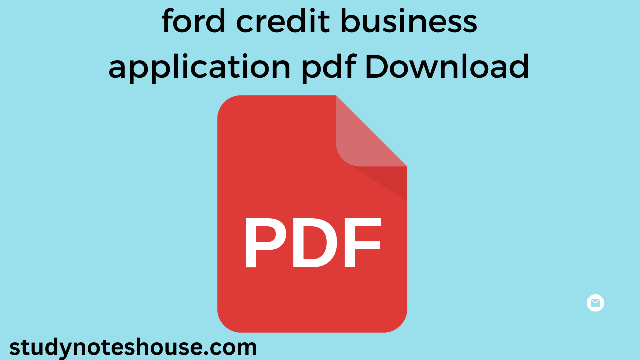 ford credit business application pdf Download