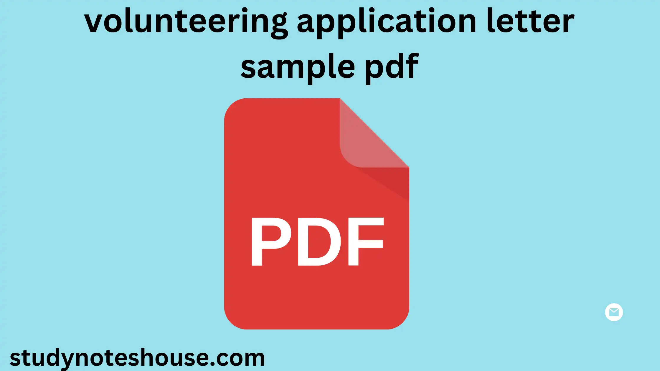 volunteering application letter sample pdf