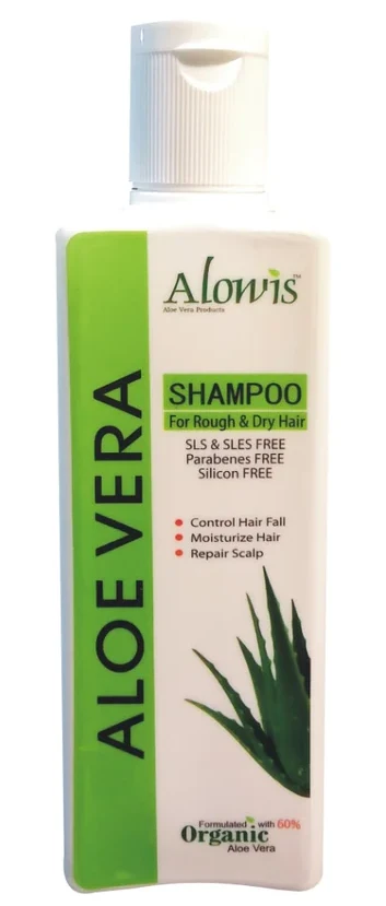 4. Alowis Organic Aloe Vera Shampoo 200ml 