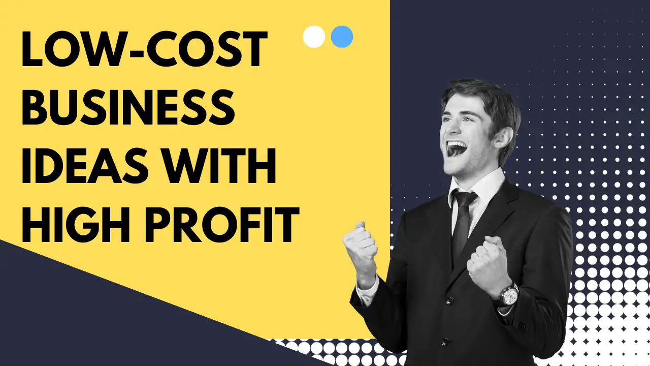 low-cost business ideas with high profit